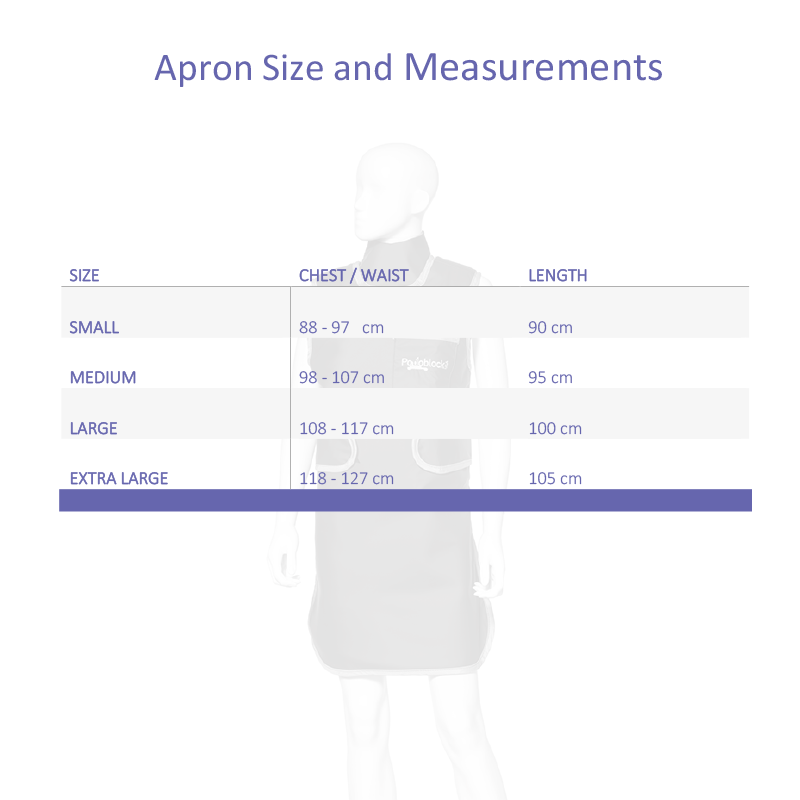 Protection contre les rayons X, vêtements en plomb Xray avec