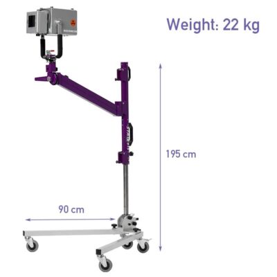 Mobile x-ray generator stand