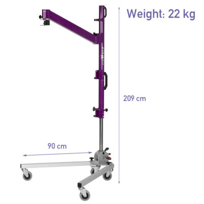 Mobile x-ray generator stand