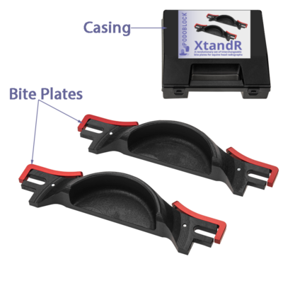 XtandR Equine x-ray biteplates