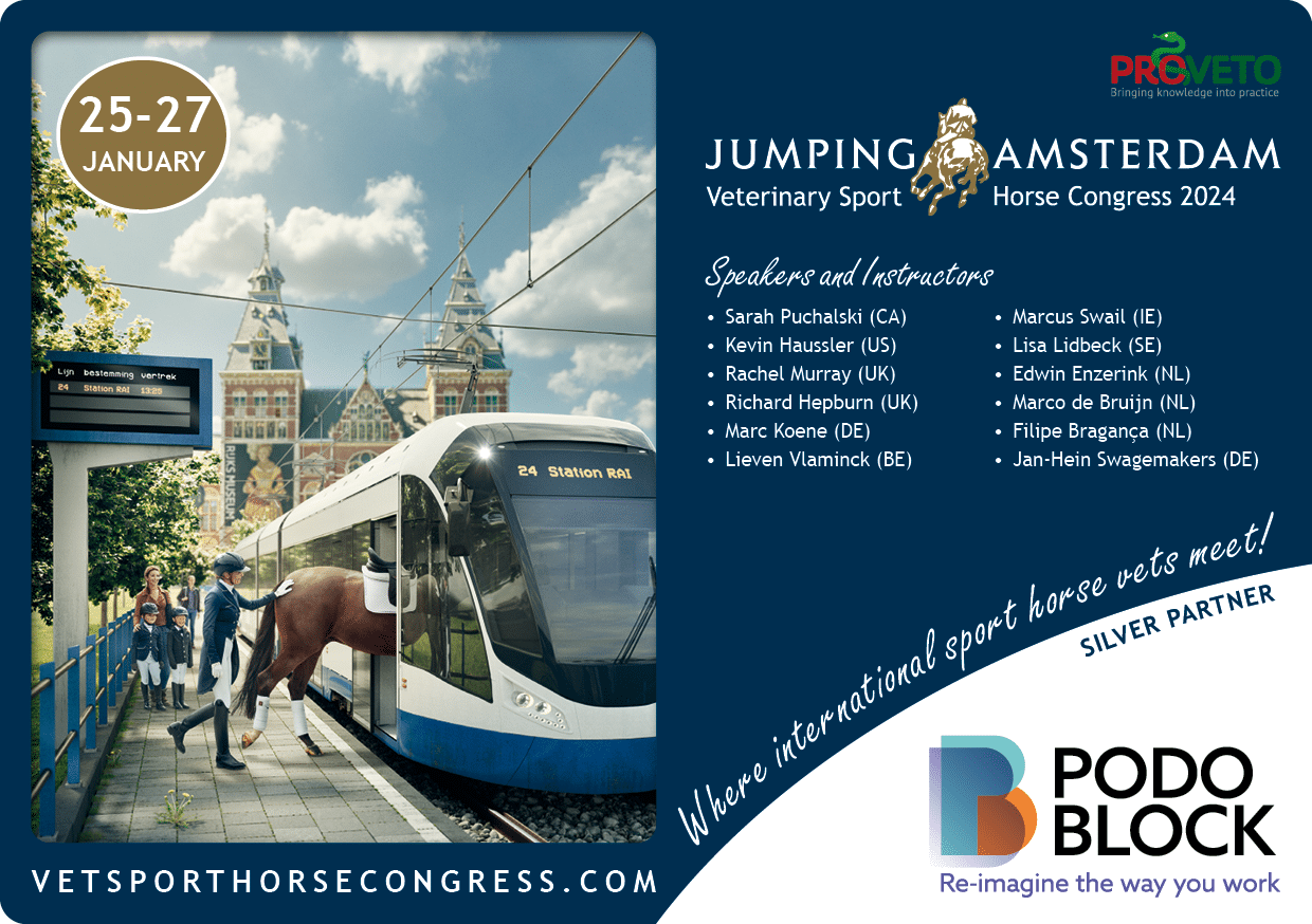 Jumping Amsterdam – 18th Veterinary Sport Horse Congress